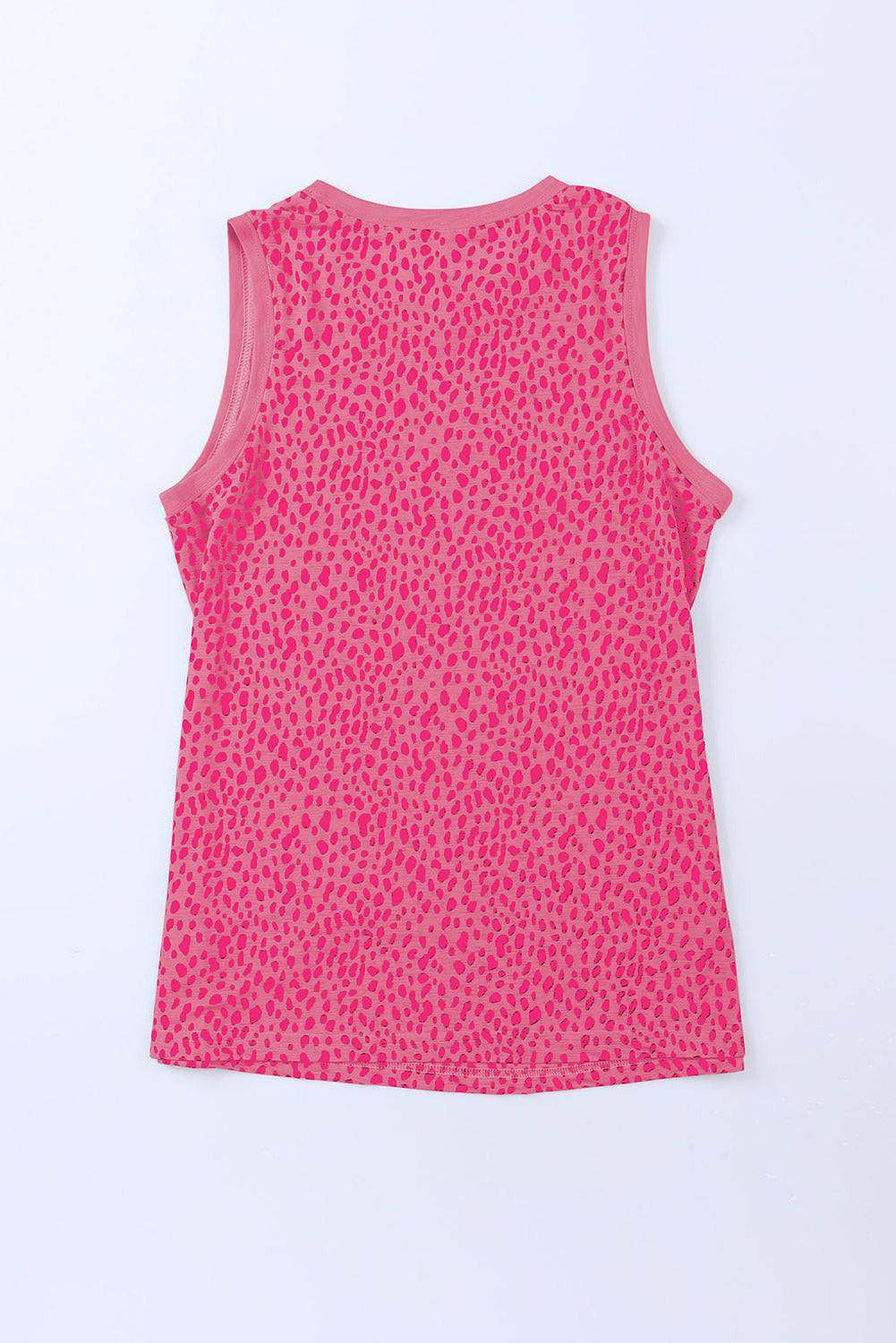 Printed Round Neck Tank