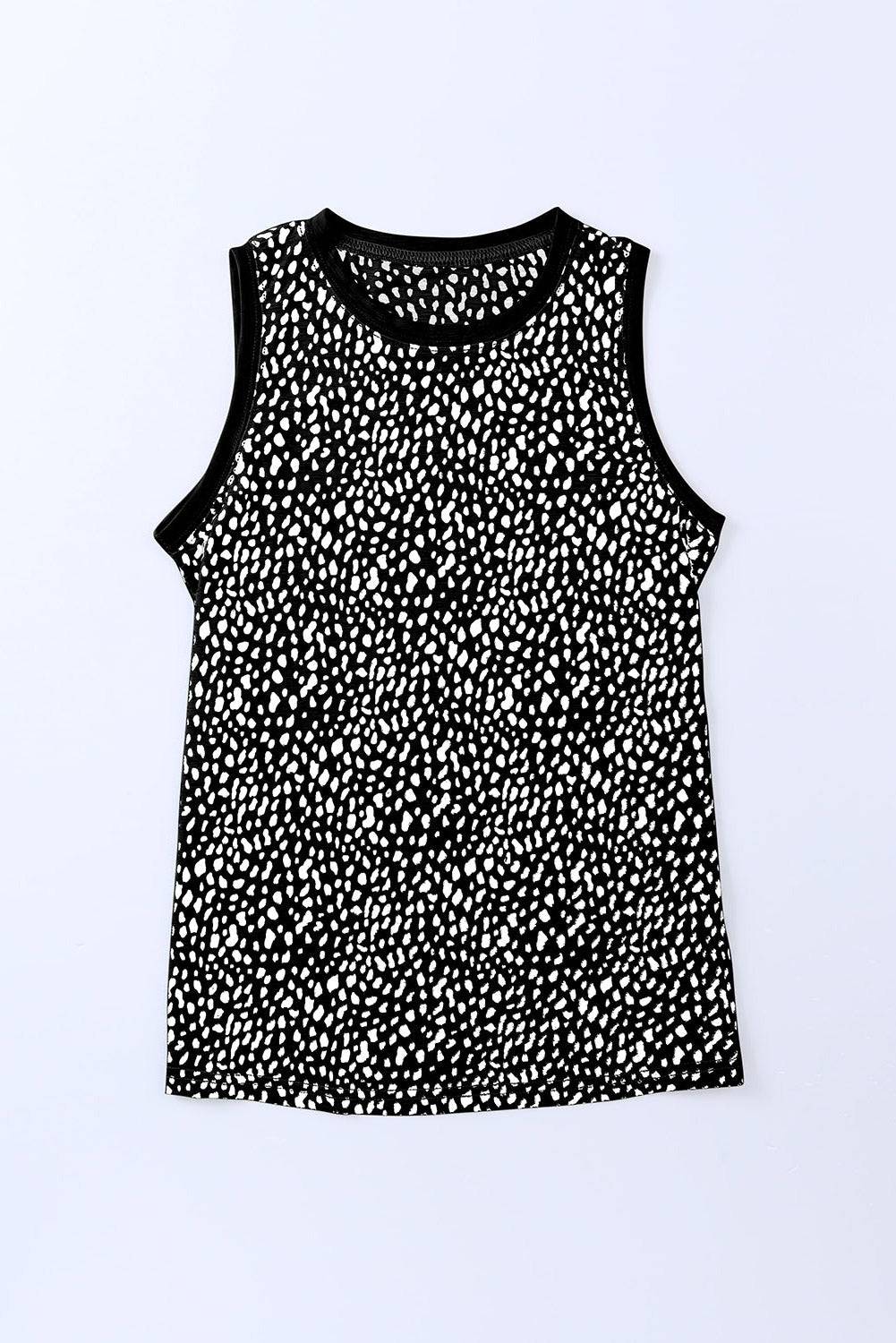 Printed Round Neck Tank